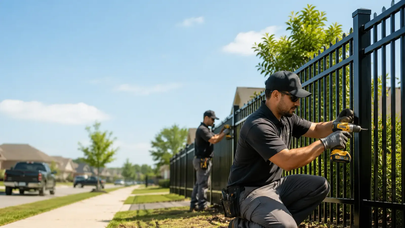 Metal Fence Installation in Orrstown, PA